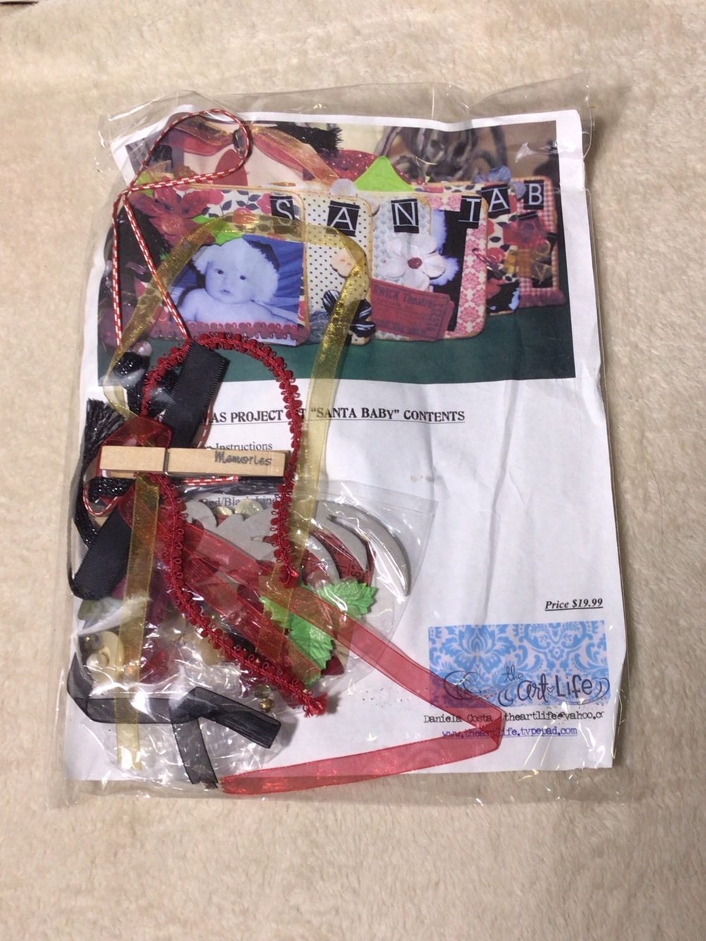 Christmas project of Santa baby